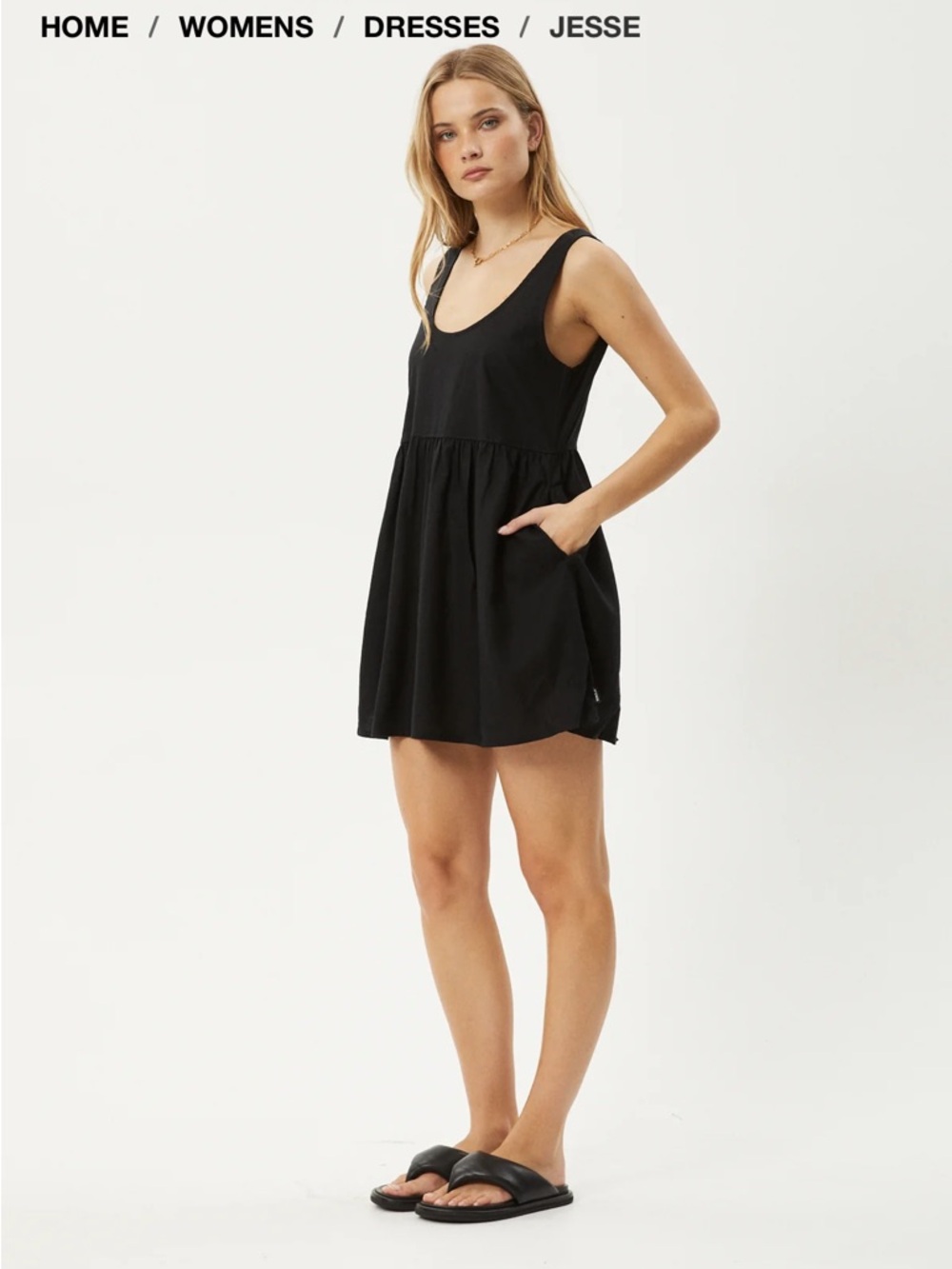 Afends Mini Jesse Dress M - Picture 2 of 4